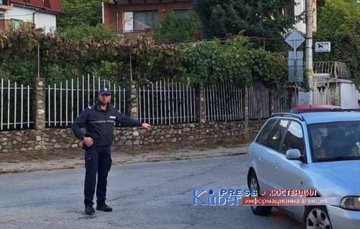 Полицейско присъствие около училищата в Кюстендил