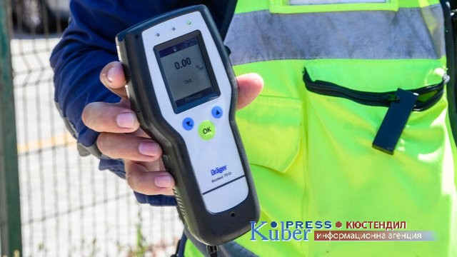 Водач с 1,32 промила алкохол установиха в Кюстендил
