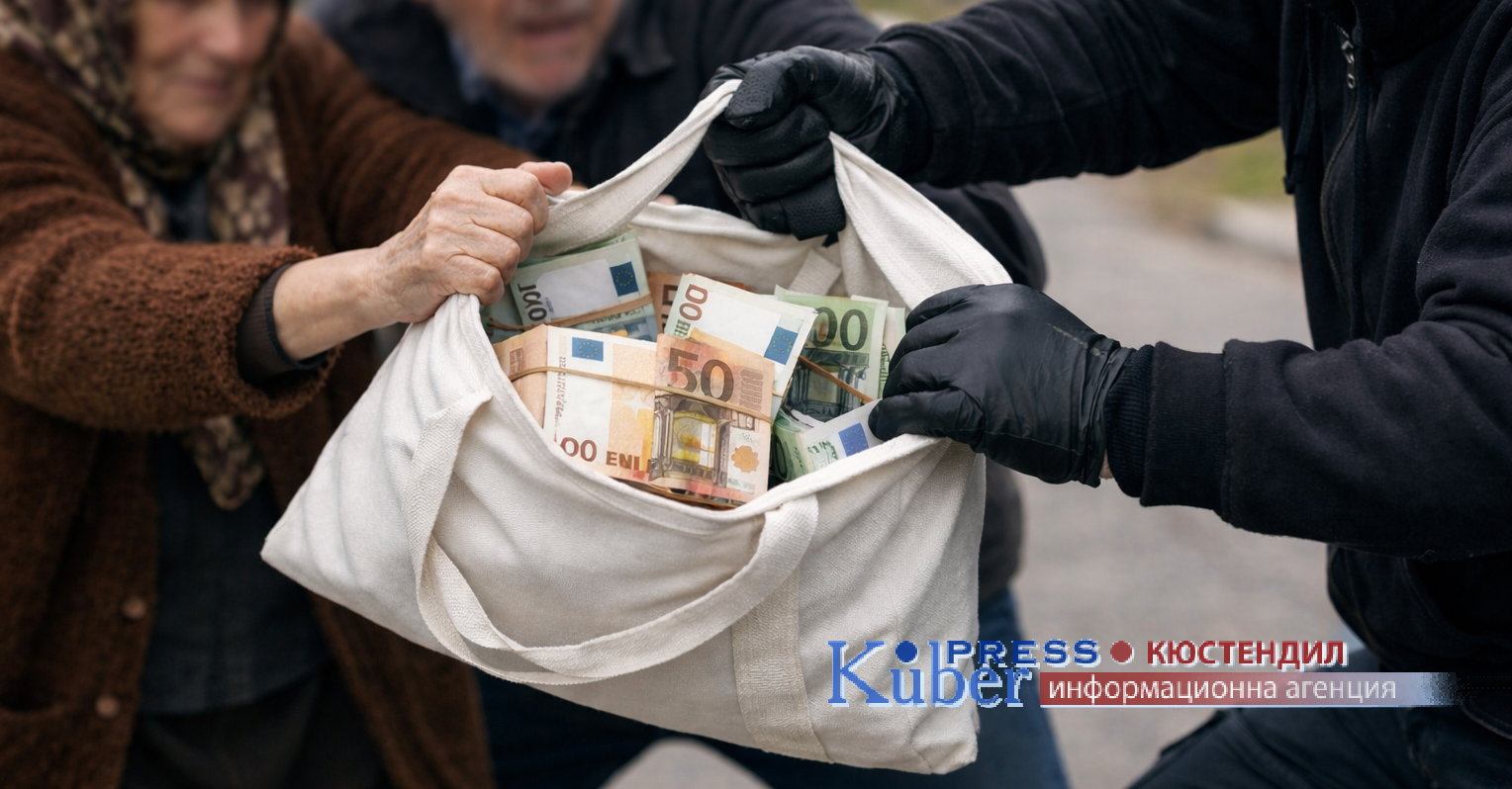 Делото за шокиращия грабеж- 50 000 лв. в Кюстендил остава висящо в досъдебната фаза